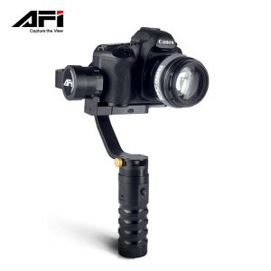 Video professional sense pinzells de 3 eixos Gimbals motoritzats de mà per a càmera DSLR AFI VS-3SD PRO
