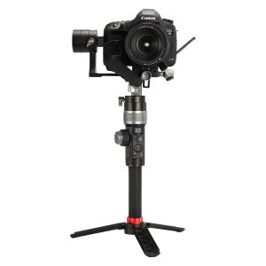 AFI D3 3 eixos d'estabilitzador portàtil Gimbal, càmera actualitzada Trípode de vídeo W / Focus Pull & Zoom Vertigo Shot per DSLR (Negre)