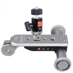 Kingjoy càmera de vídeo motoritzada Mini Slider mòbil electrònic Slider Dolly PPL-06S